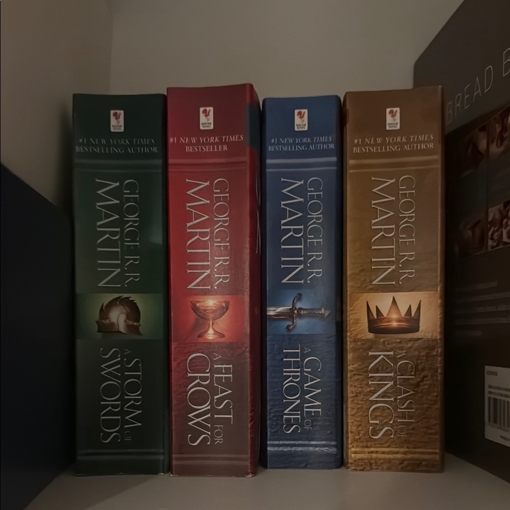 George R.R. Martin Book Set Game of Thrones 4 books